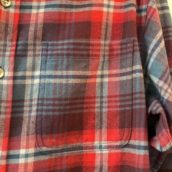 Red Head brand Flannel Shirt Shacket Womens M buffalo Plaid Western Hiking camp - Picture 3 of 6
